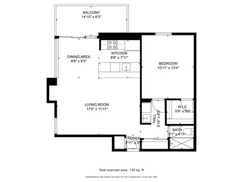 a floor plan of a house